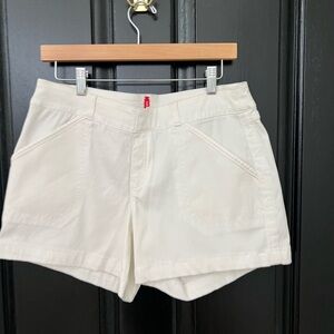 SPANX Women's White denim  Shorts